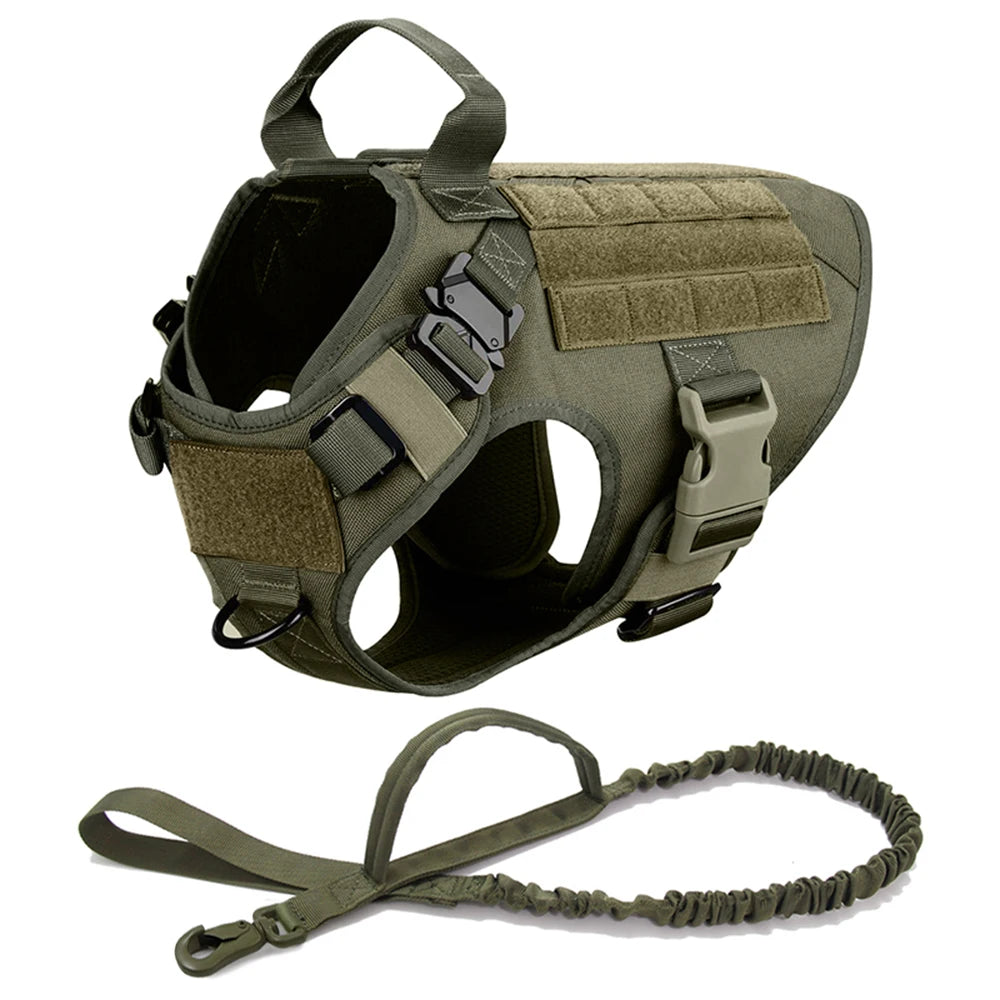 Tactical Dog Harness – Durable Vest with Handle for Comfort and Control | BROKLEN - view 17