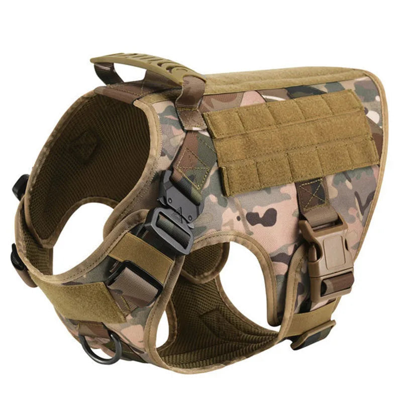 Tactical Dog Harness – Durable Vest with Handle for Comfort and Control