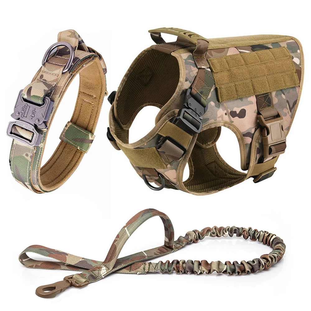 Tactical Dog Harness – Durable Vest with Handle for Comfort and Control
