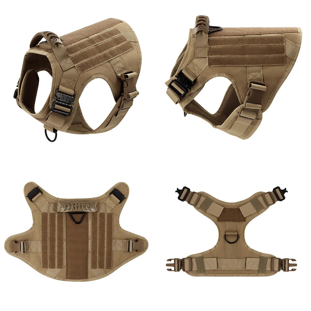 Tactical Dog Harness – Durable Vest with Handle for Comfort and Control | BROKLEN - view 5