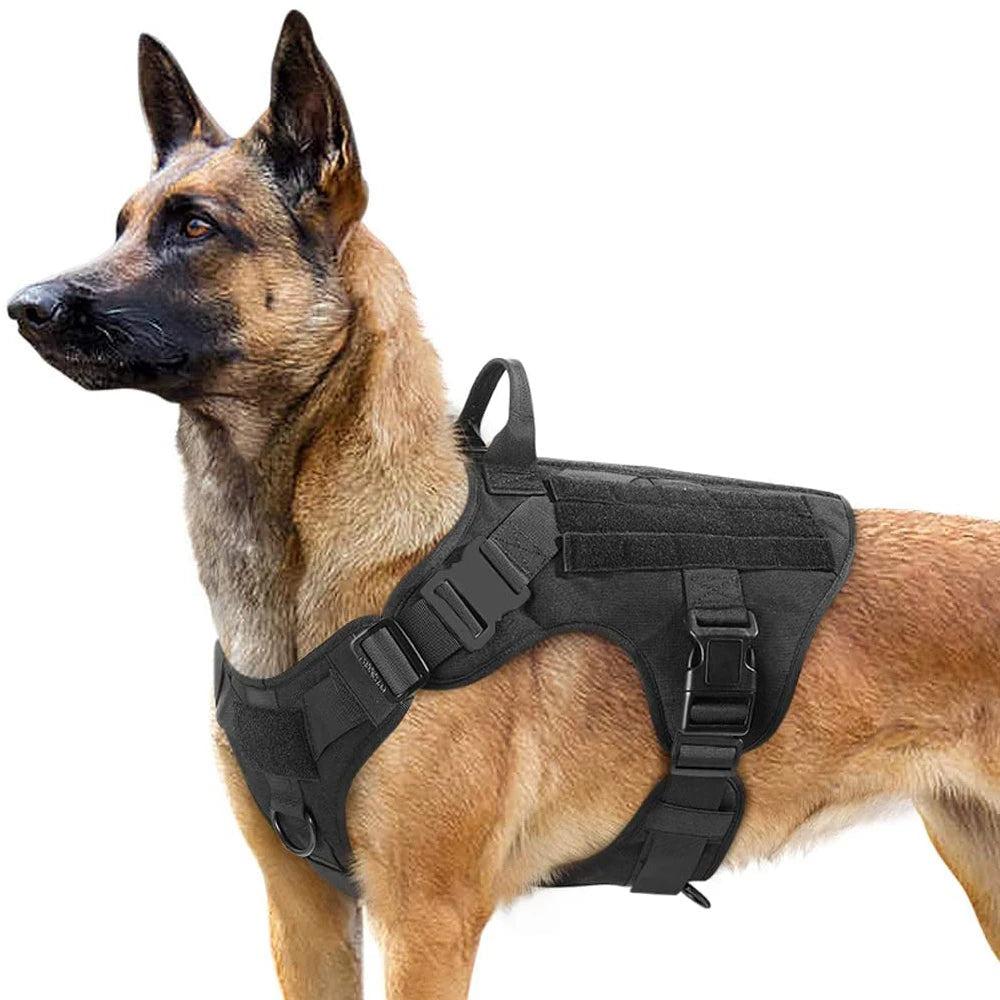 Tactical Dog Harness – Durable Vest with Handle for Comfort and Control | BROKLEN