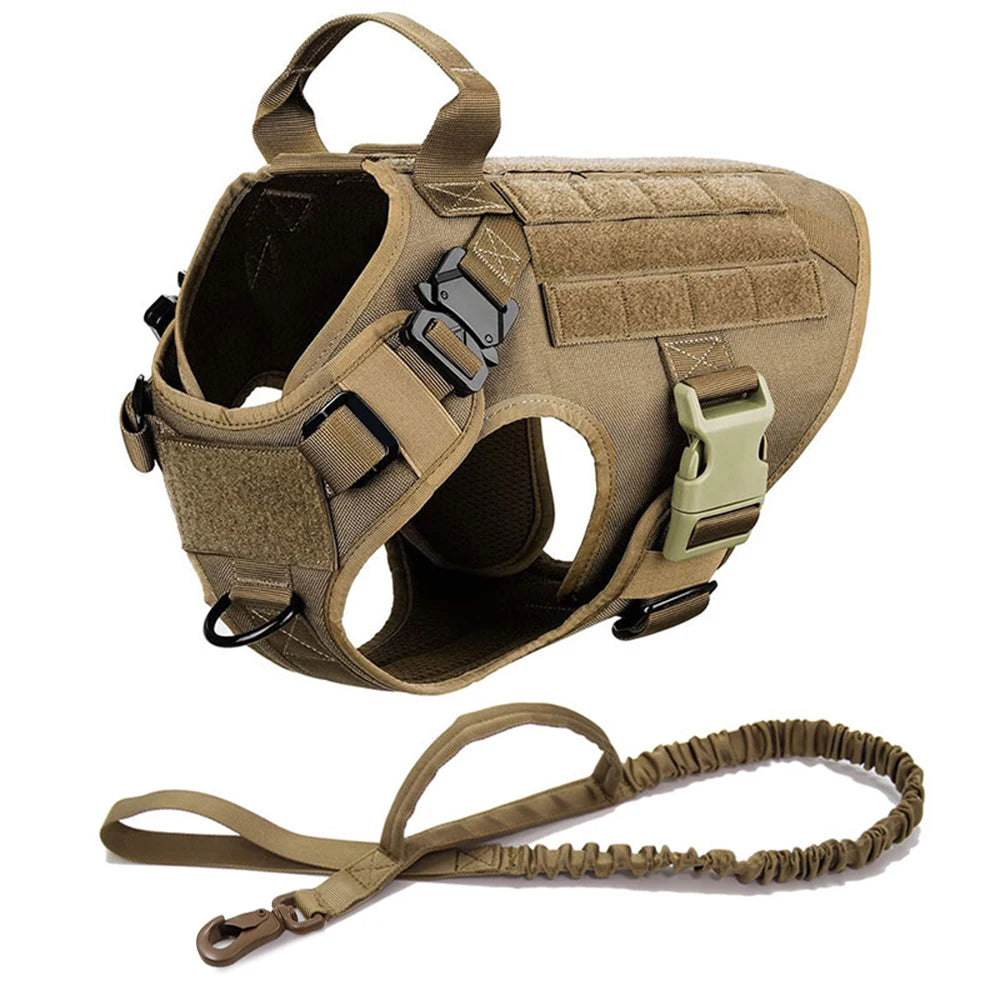 Tactical Dog Harness – Durable Vest with Handle for Comfort and Control | BROKLEN - view 10