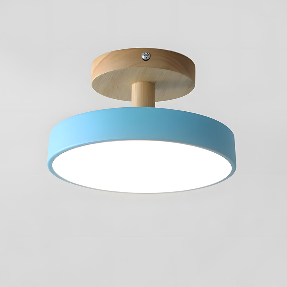 Scandinavian Wood & Metal LED Ceiling Light – view 17 | BROKLEN