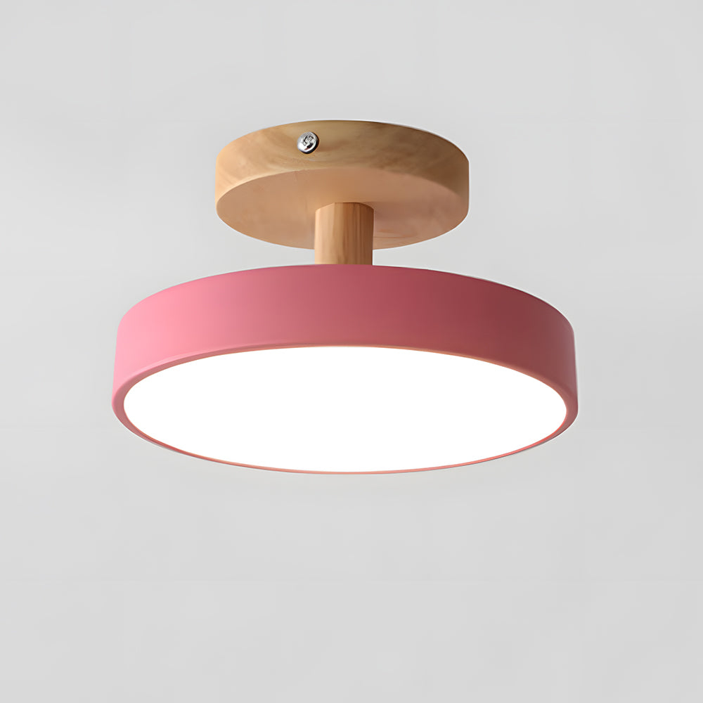 Scandinavian Wood & Metal LED Ceiling Light – view 19 | BROKLEN