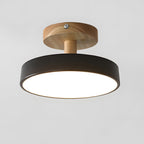 Scandinavian Wood & Metal LED Ceiling Light – view 10 | BROKLEN