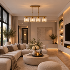Glass Shade Linear Pendant Light – view 6 | BROKLEN