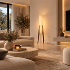 Japandi Walnut Floor Lamp – Solid Wood – view 5 | BROKLEN