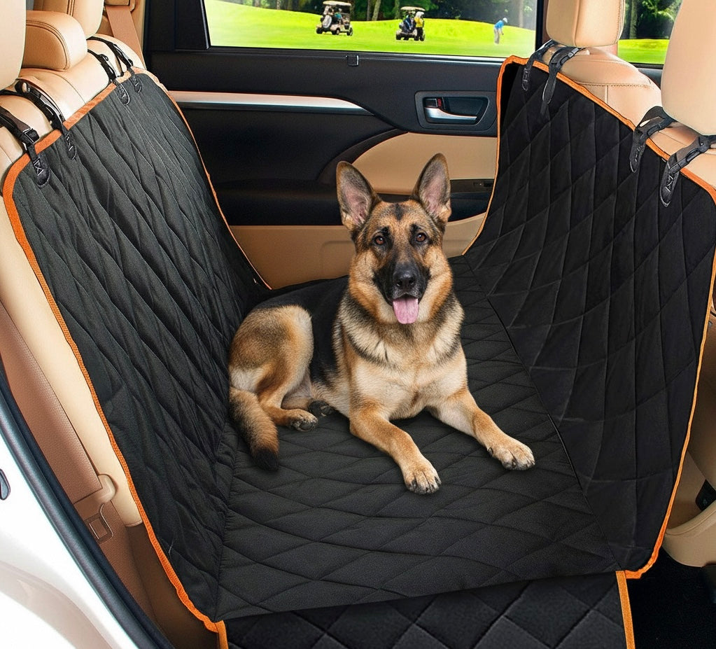 Waterproof Car Seat Cover Hammock for Pets | Universal Fit | Machine Washable | BROKLEN - view 2
