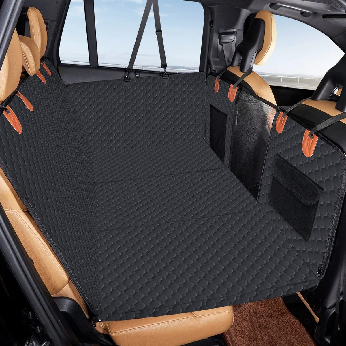 Waterproof Car Seat Cover Hammock for Pets | Universal Fit | Machine Washable | BROKLEN - view 5