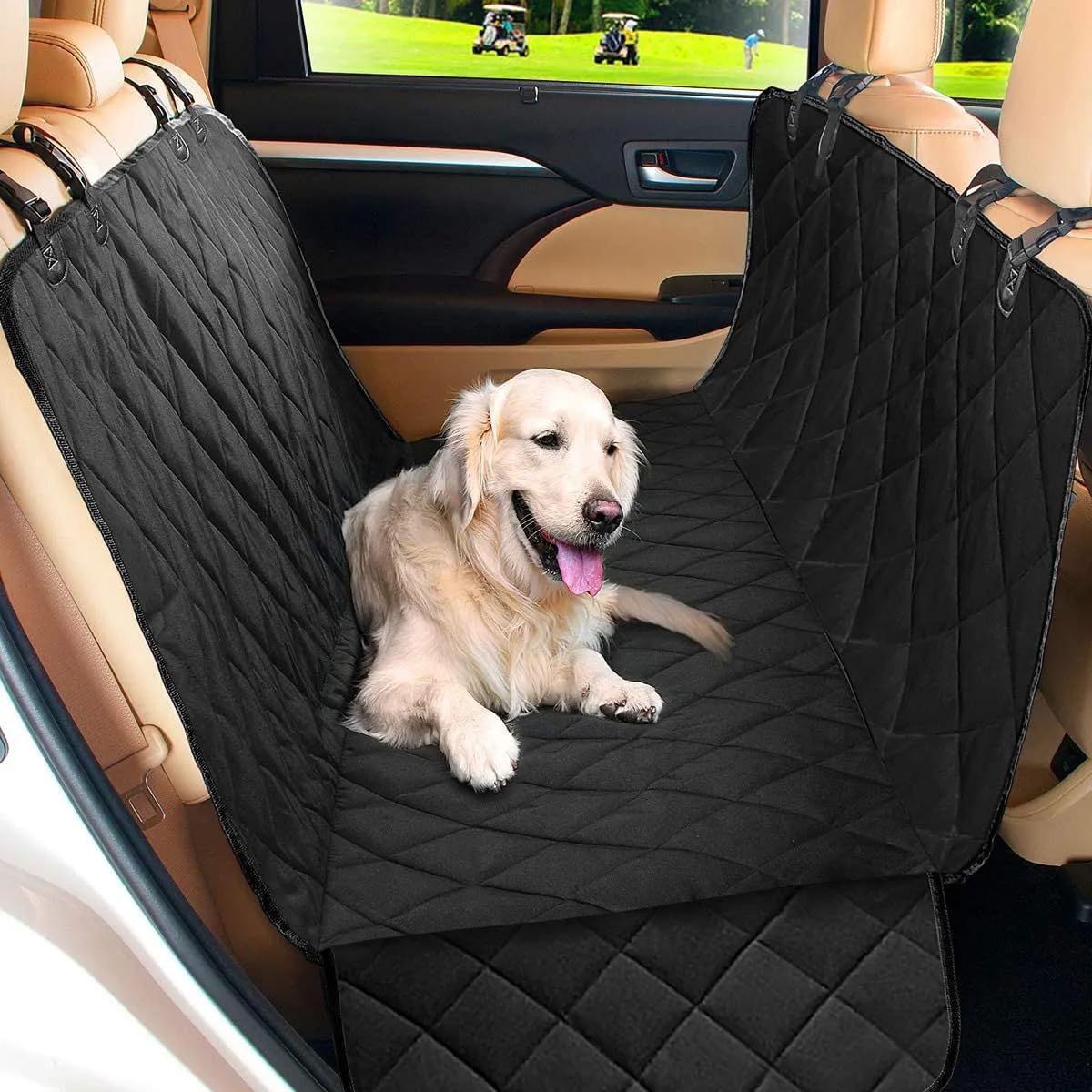 Waterproof Car Seat Cover Hammock for Pets | Universal Fit | Machine Washable | BROKLEN - view 10