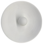 Retro Japandi Round Resin Wall Light – view 3 | BROKLEN