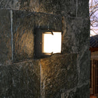 Square Black Waterproof LED Outdoor Wall Light – view 5 | BROKLEN
