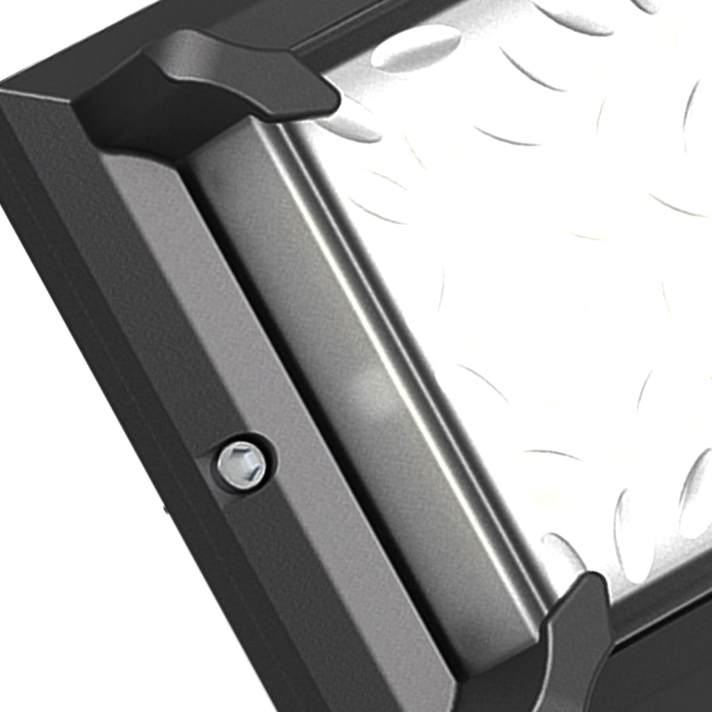 Square Black Waterproof LED Outdoor Wall Light – view 2 | BROKLEN