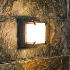 Square Black Waterproof LED Outdoor Wall Light – view 6 | BROKLEN