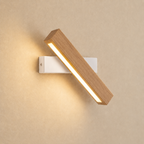 Solid Wood LED Reading Wall Light, Pivoting Head – view 81 | BROKLEN