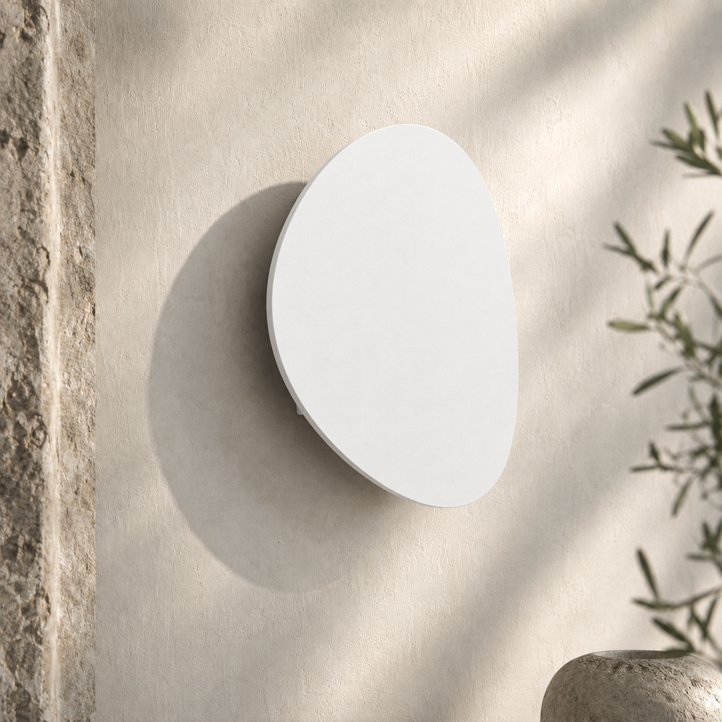 Modern Aluminium LED Disc Wall Light, Indirect Light – view 20 | BROKLEN