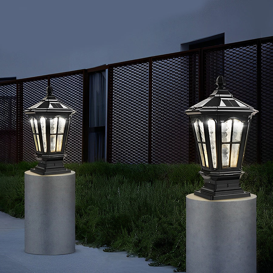 Classic Lantern Outdoor Post Light – view 6 | BROKLEN