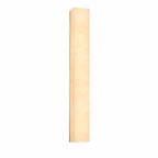 Modern Alabaster-Effect Outdoor Wall Light