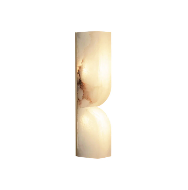 Modern Alabaster Wall Light – Soft Diffused Light