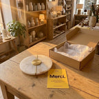Alabaster Marble Disc Wall Light, 360° Halo – view 5 | BROKLEN