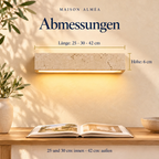 Linear Travertine LED Wall Light, Indoor and Outdoor – view 6 | BROKLEN