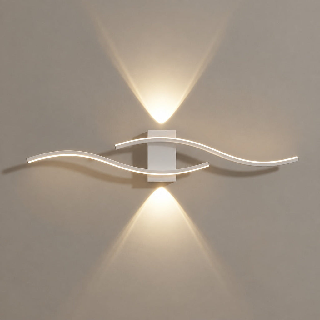 Wave LED Wall Light, Modern Minimalist Design – view 26 | BROKLEN