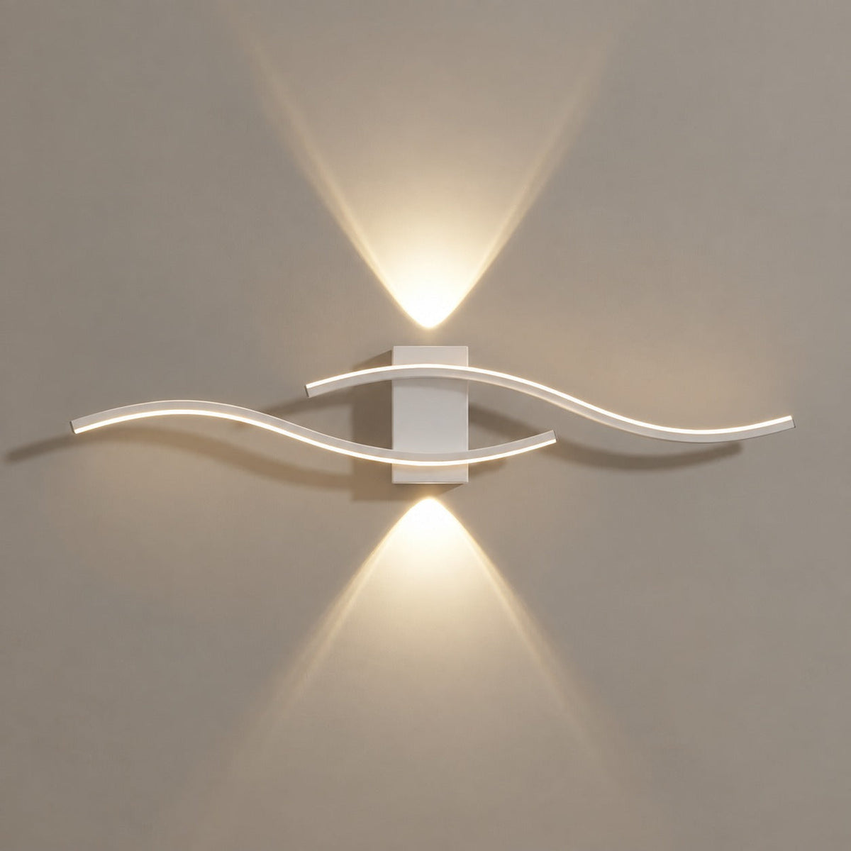 Wave LED Wall Light, Modern Minimalist Design – view 26 | BROKLEN