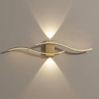 Wave LED Wall Light, Modern Minimalist Design – view 14 | BROKLEN