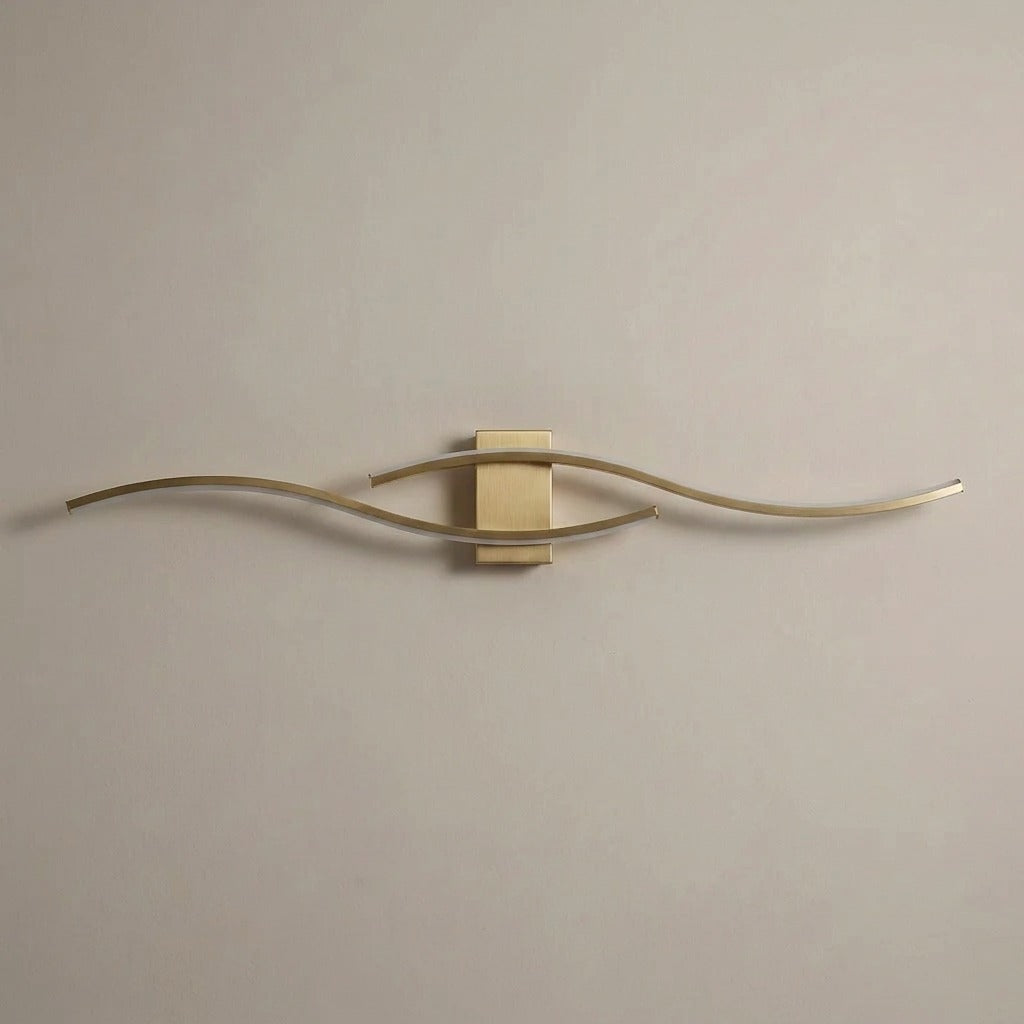 Wave LED Wall Light, Modern Minimalist Design – view 15 | BROKLEN