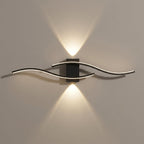 Wave LED Wall Light, Modern Minimalist Design – view 2 | BROKLEN
