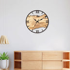 Modern Transparent Acrylic Wall Clock – view 6 | BROKLEN