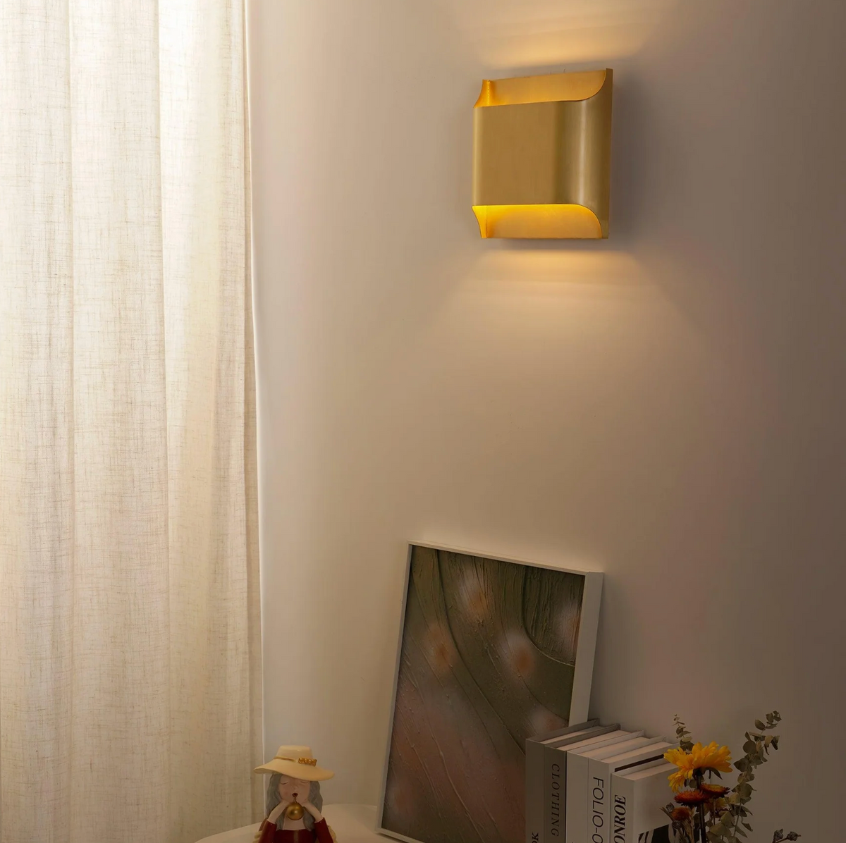 Up Down LED Wall Lamp Modern Cube Sconce