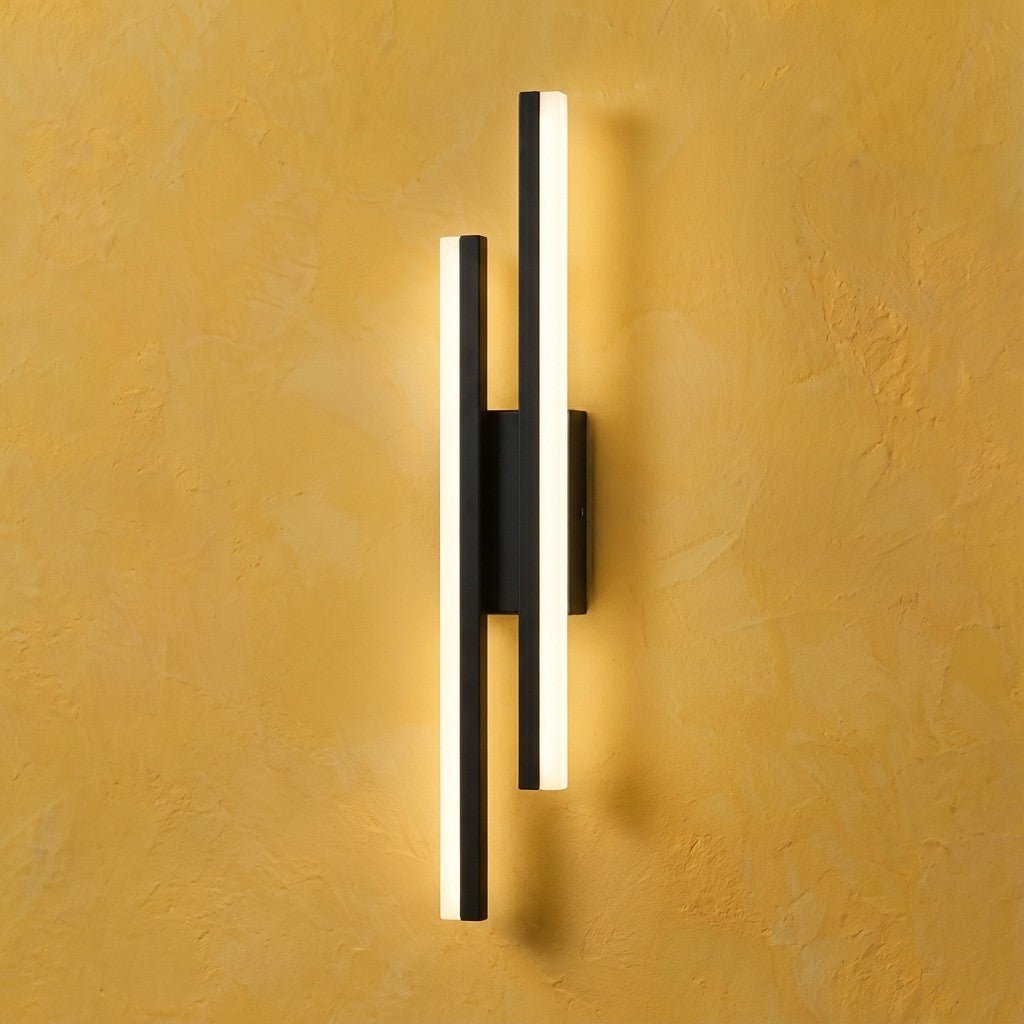 Modern Metal LED Wall Light 50 cm, Acrylic Diffuser – view 2 | BROKLEN