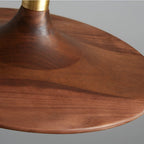 Nordic Walnut-Effect Pendant Light – view 11 | BROKLEN