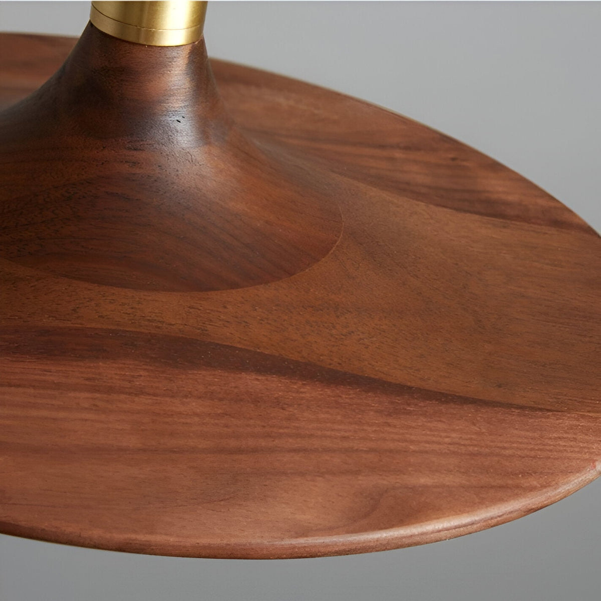Nordic Walnut-Effect Pendant Light – view 11 | BROKLEN