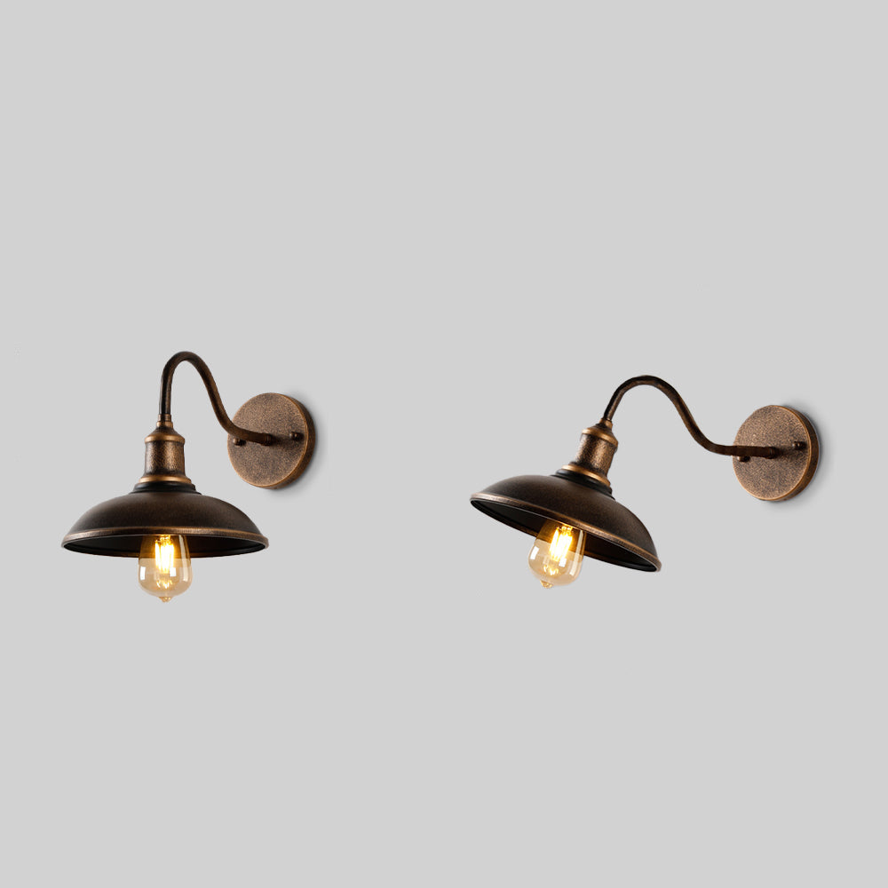 Industrial Gooseneck Outdoor Barn Light – view 12 | BROKLEN