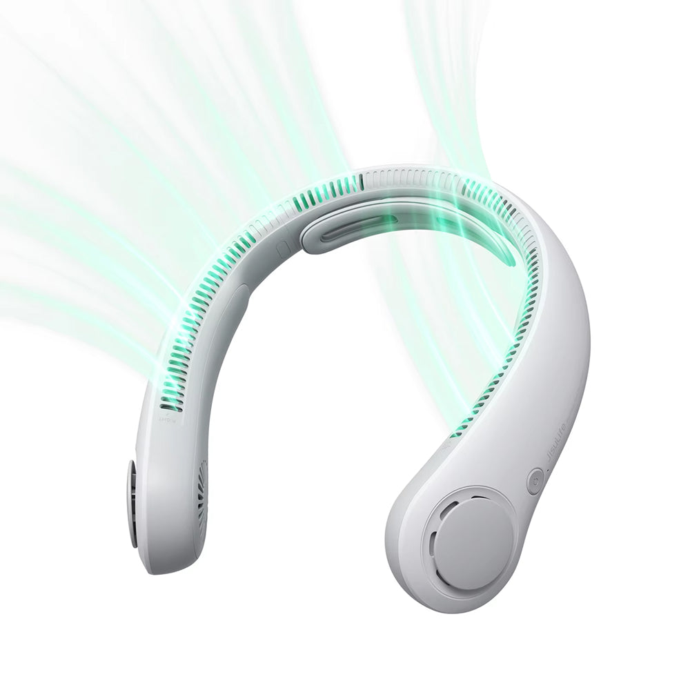 FaniWixe 5-Speed Bladeless Neck Fan – 5000mAh Battery, 360° Cooling & 16.5H Long Runtime