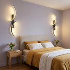 C-Shape LED Wall Light, Minimalist Design – view 2 | BROKLEN