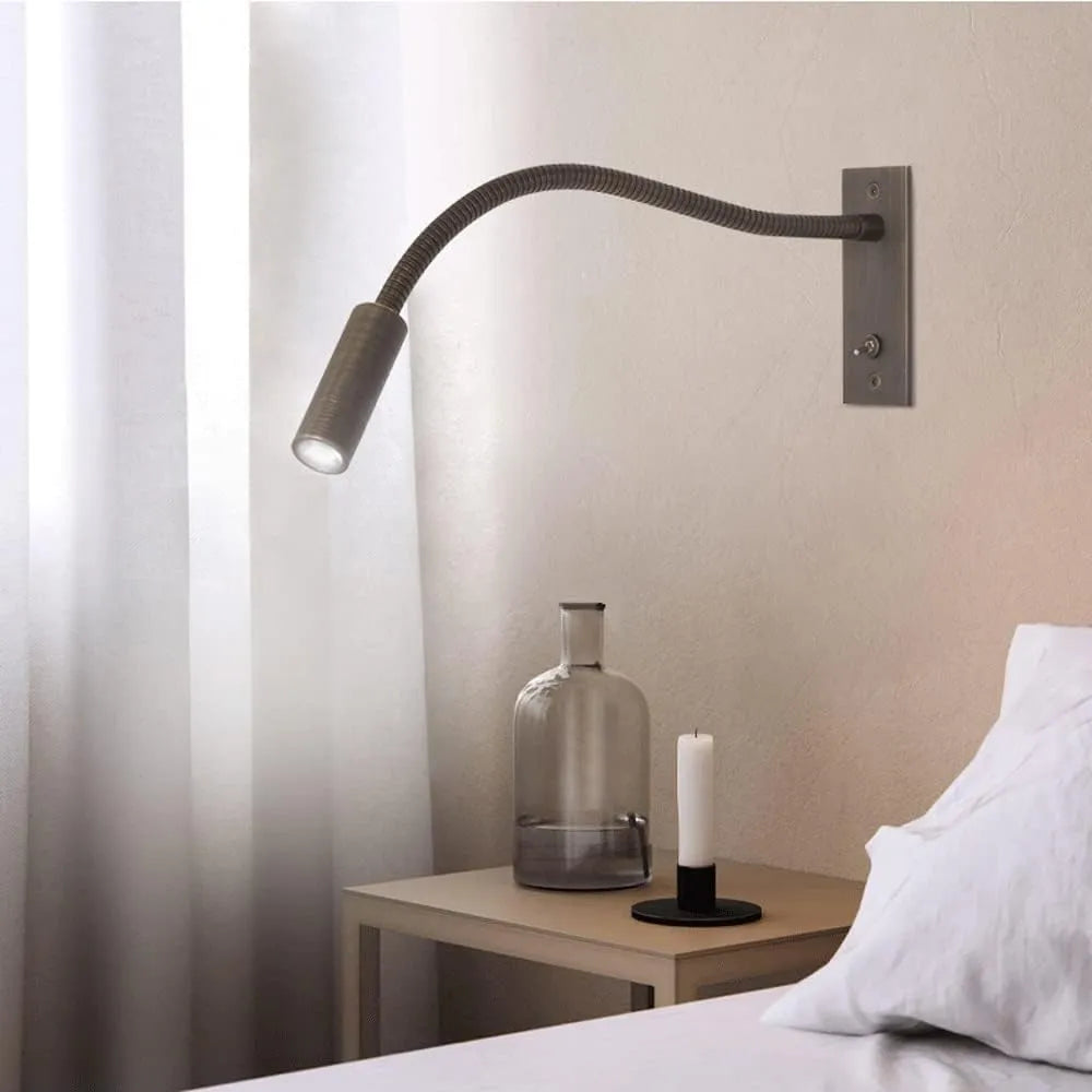 Flexible LED Wall Reading Light for Bedside