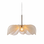 Nordic Flower Fabric Pendant Light