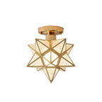 Geometric Star Ceiling Light – E27