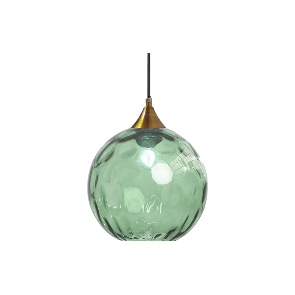 Modern Glass Globe LED Pendant Light – Nordic