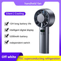 Ceriszax Rechargeable Portable Fan – Ultra-Compact Handheld Design, High-Velocity Speeds & Long-Life Battery
