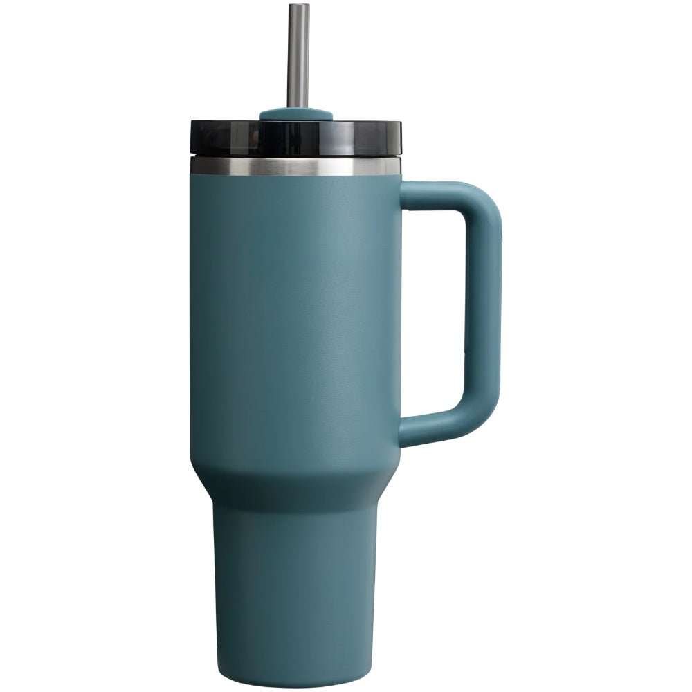 Insulated Stainless Steel Tumbler With Handle Lifestyle - Broklen