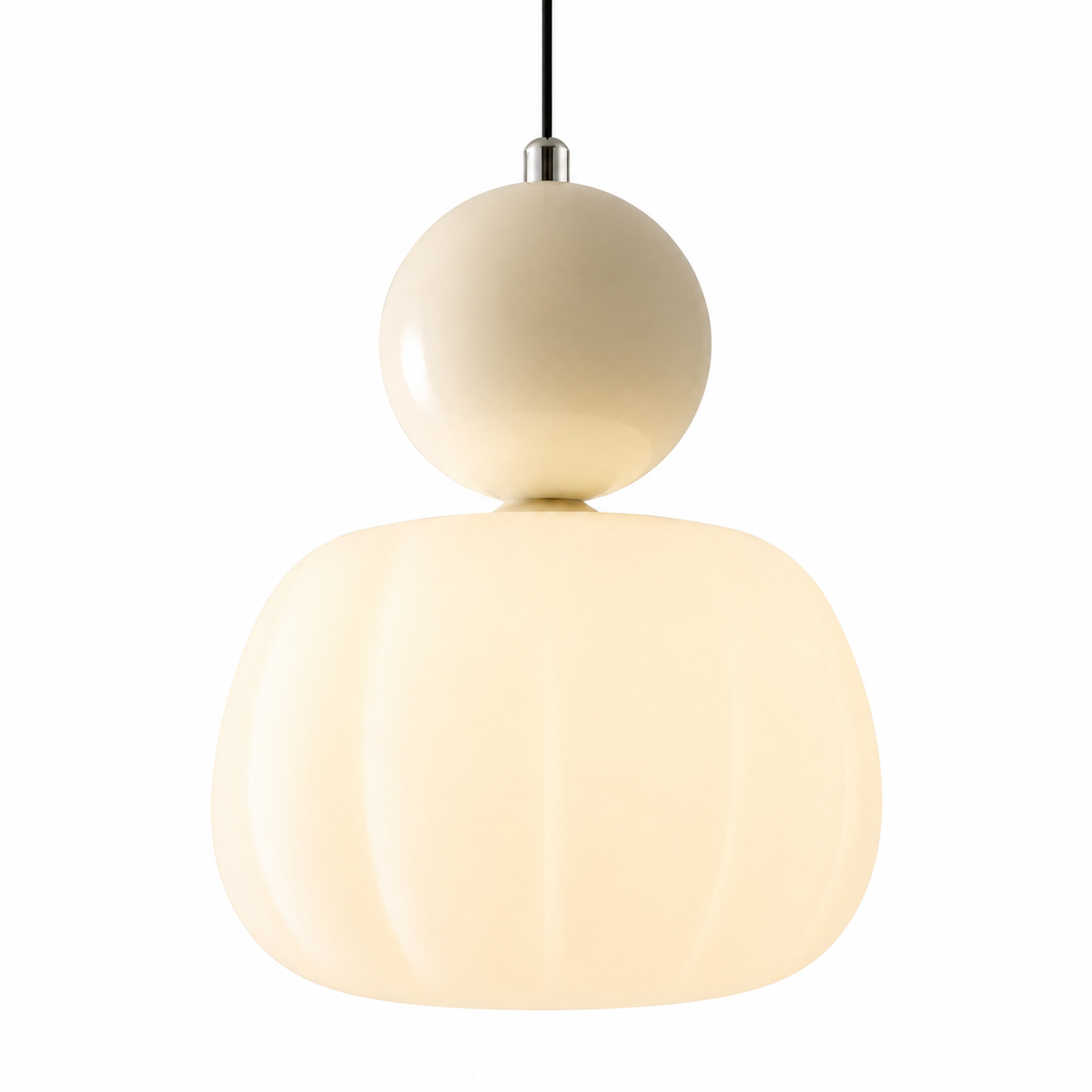 Japandi Decorative Globe Pendant Light