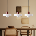 Bauhaus Triple Glass Pendant Light – view 3 | BROKLEN