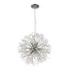 9-Light Crystal Sputnik Chandelier – view 8 | BROKLEN
