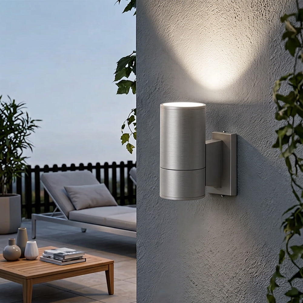 Cylinder LED Outdoor Wall Light – view 6 | BROKLEN