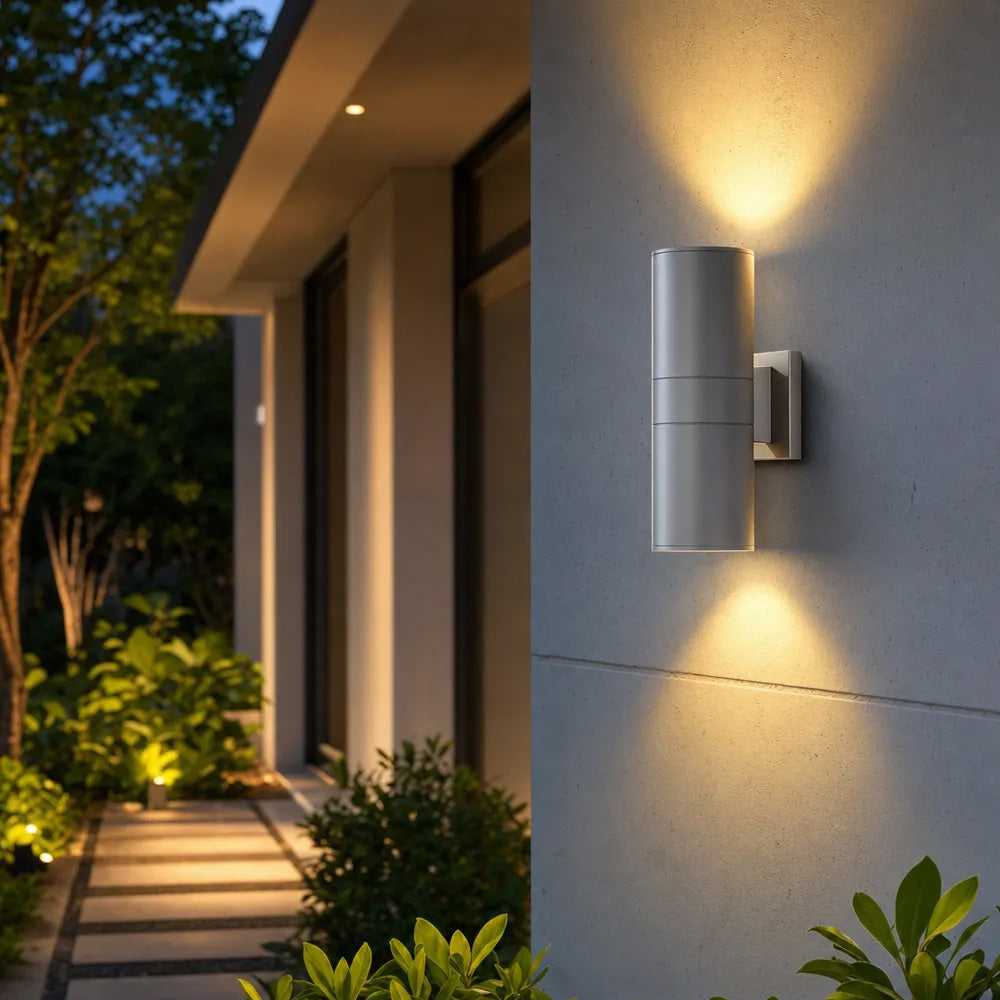 Cylinder LED Outdoor Wall Light – view 10 | BROKLEN