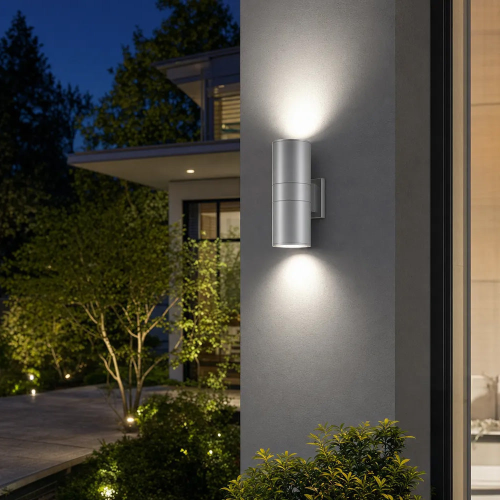Cylinder LED Outdoor Wall Light – view 9 | BROKLEN